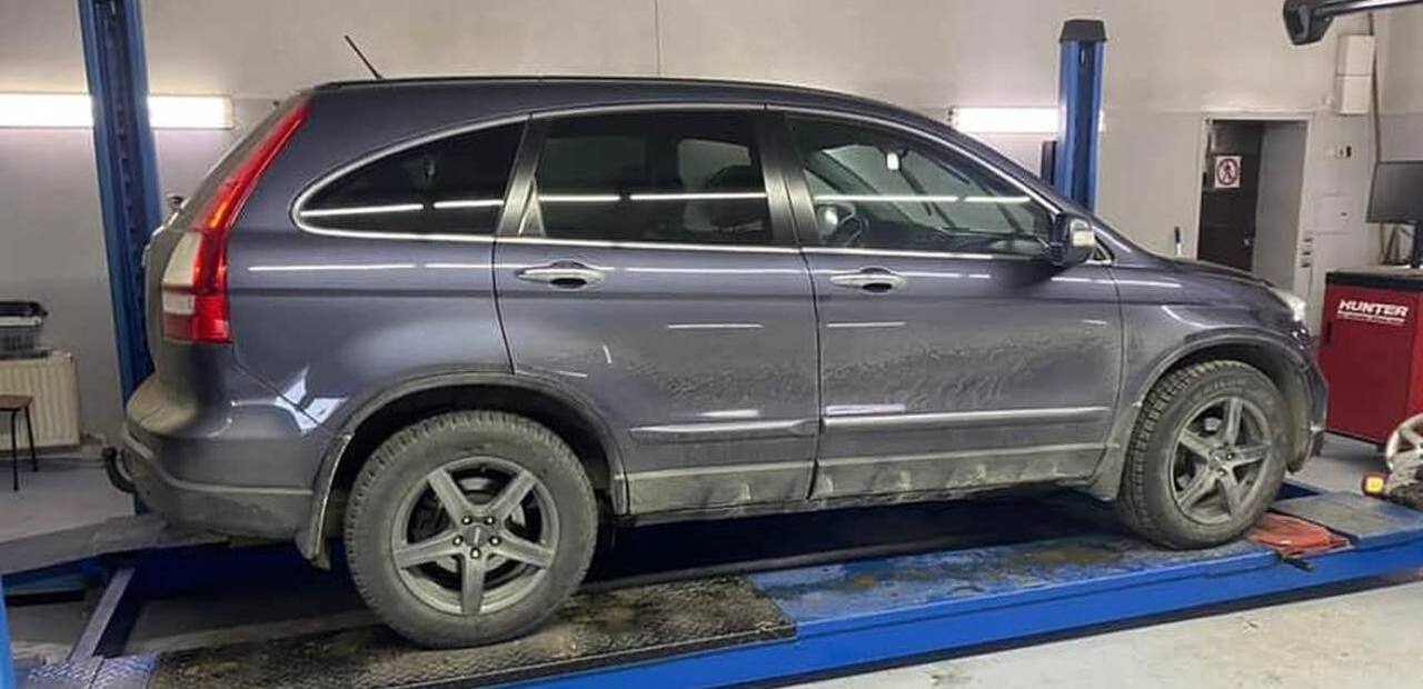 Після підняття авто, приклад 1